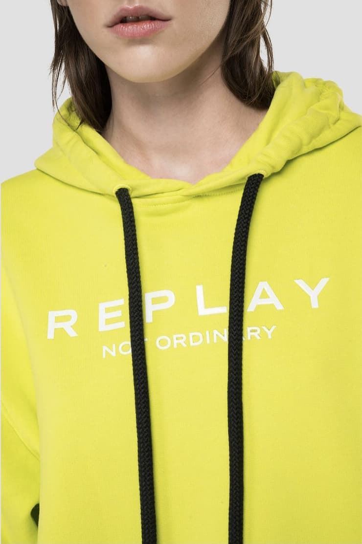 Sudadera Replay limón - Imagen 4