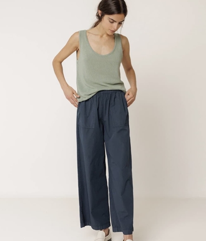 TOP Indi & Cold TOP FG535 PUNTO TINTE PRENDA verde salvia - Imagen 1