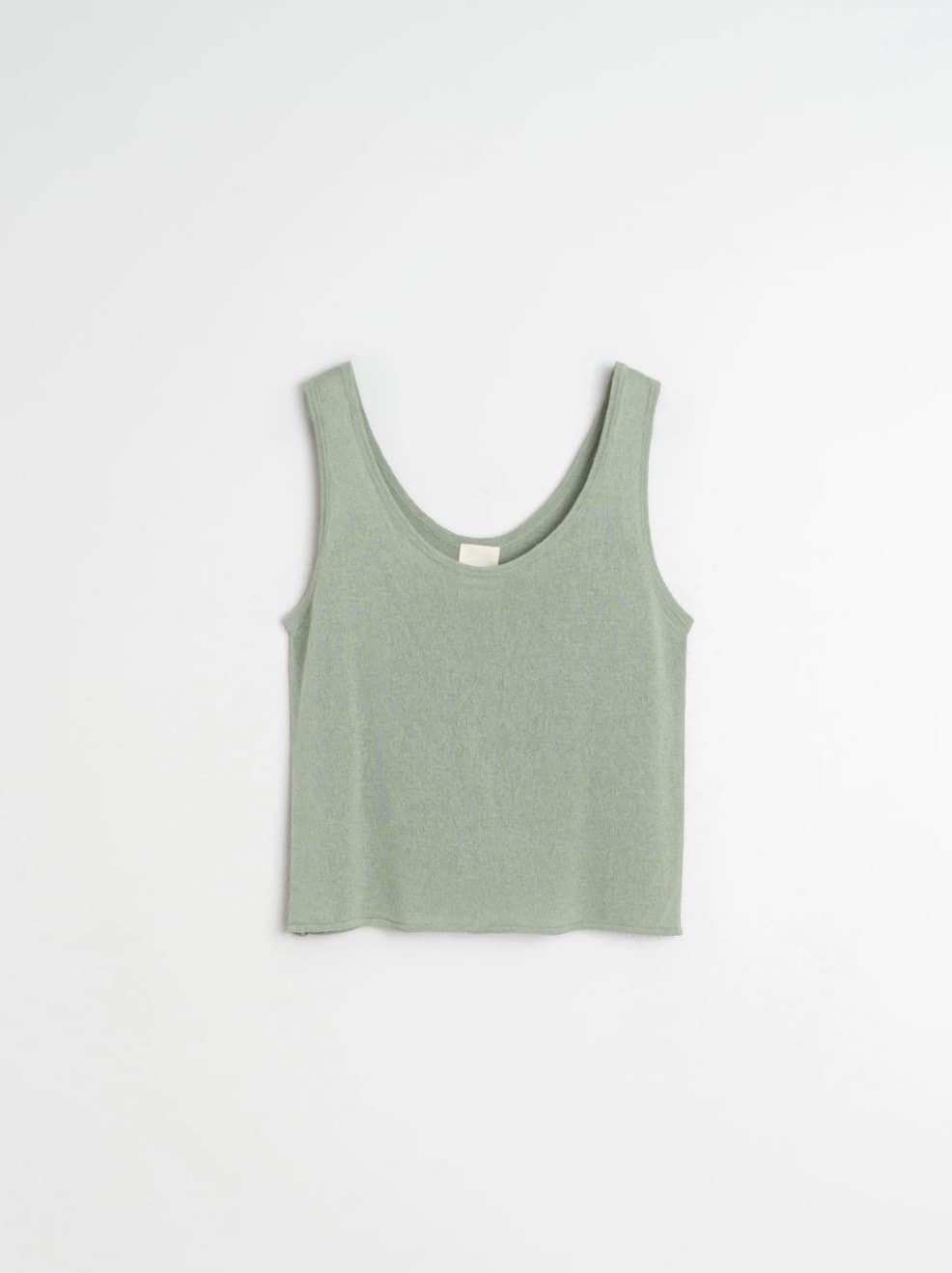 TOP Indi & Cold TOP FG535 PUNTO TINTE PRENDA verde salvia - Imagen 4