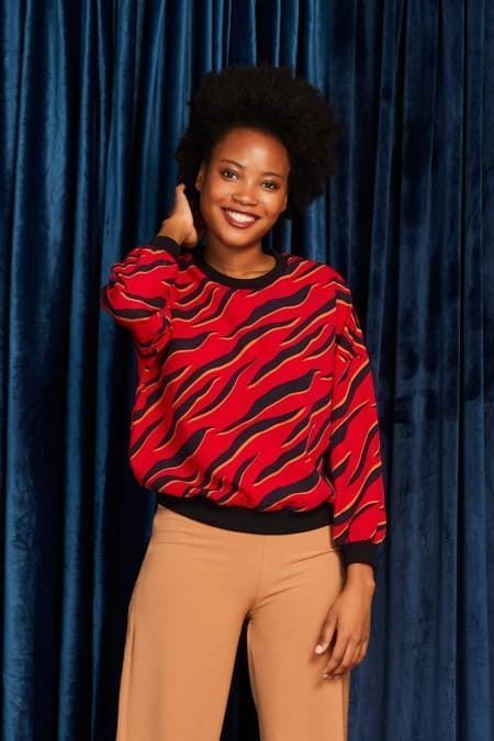 Top Minueto Penny red tiger - Imagen 1