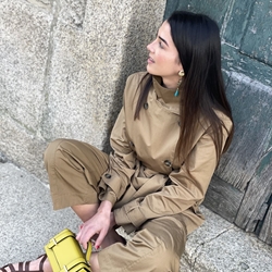 TRENCH ese O ese 304490-1080 BERGMAN Tostado. - Imagen 1