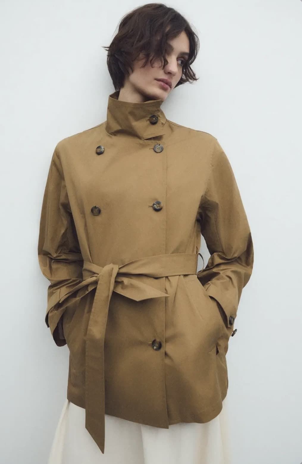 TRENCH ese O ese 304490-1080 BERGMAN Tostado. - Imagen 4