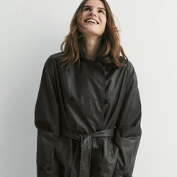 Trench ese O ese Stuart encerrado verde - Imagen 2