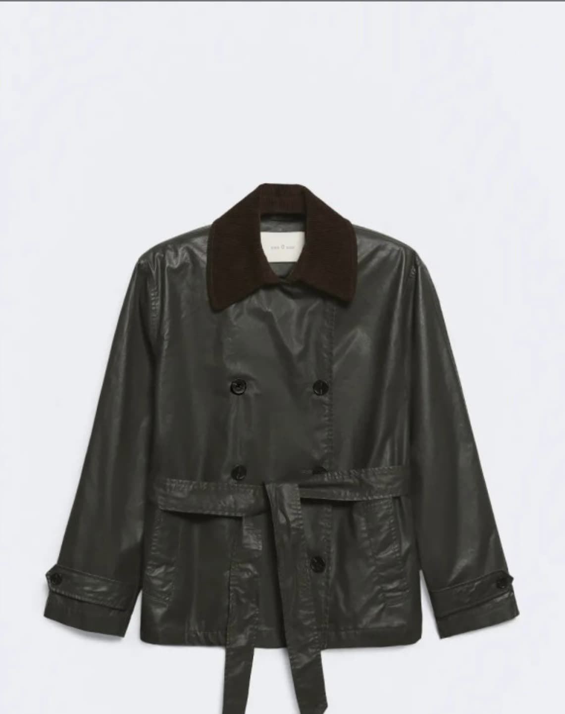 Trench ese O ese Stuart encerrado verde - Imagen 4