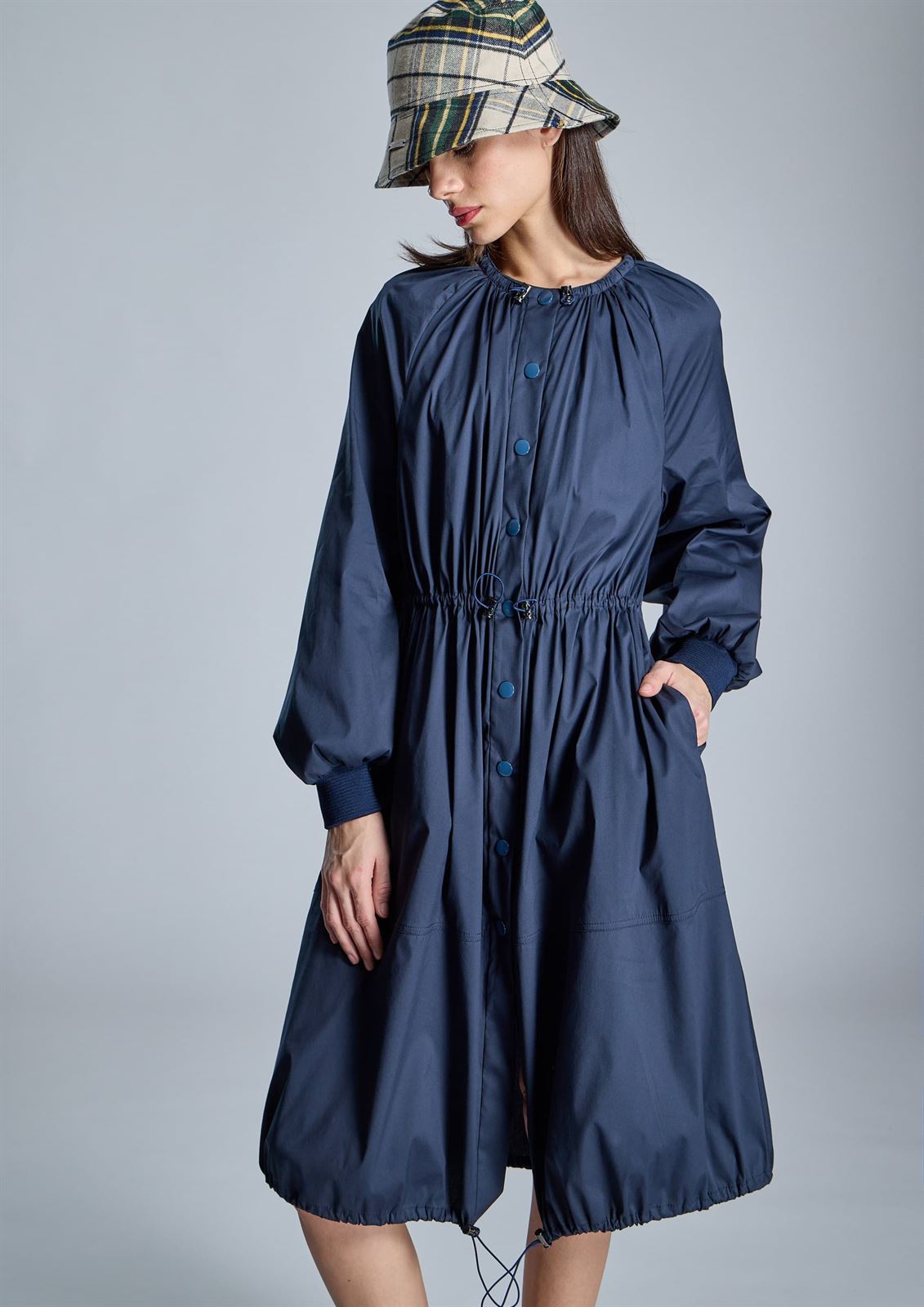 Vestido Alba Conde 5402-312- azul marino - Imagen 1