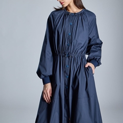 Vestido Alba Conde  5402-312- azul marino - Imagen 1
