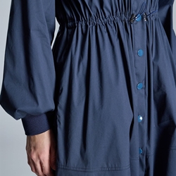 Vestido Alba Conde 5402-312- azul marino - Imagen 2