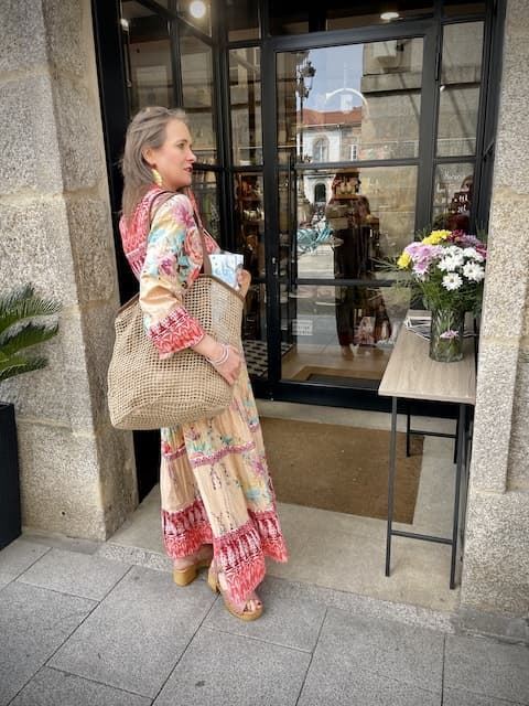 Vestido Derhy boho Chateau - Imagen 2