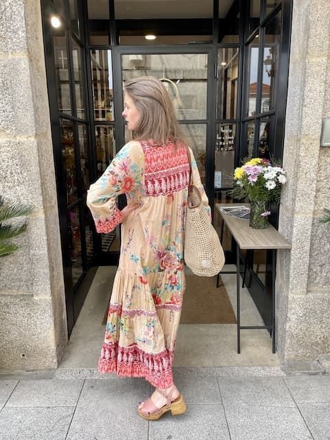 Vestido Derhy boho Chateau - Imagen 4