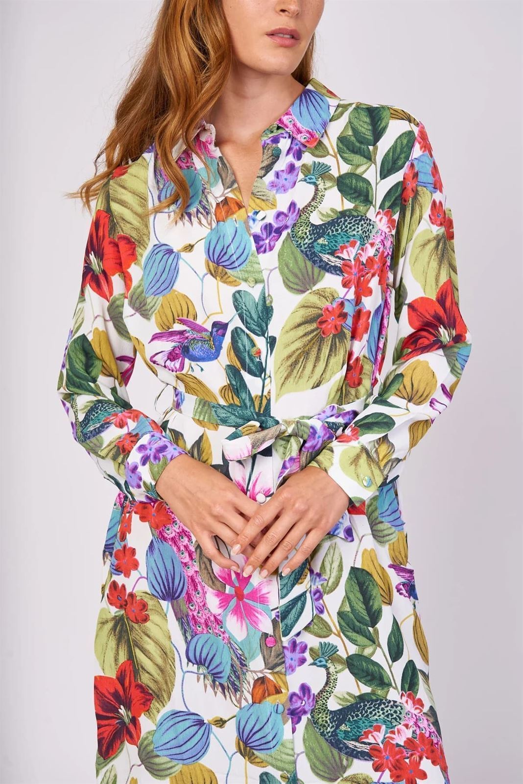 Vestido Derhy camisero Cezia - Imagen 3
