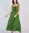 Vestido Derhy CLARISSE bordado verde - Imagen 2