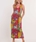 Vestido Derhy estampado fucsias Caillou - Imagen 1