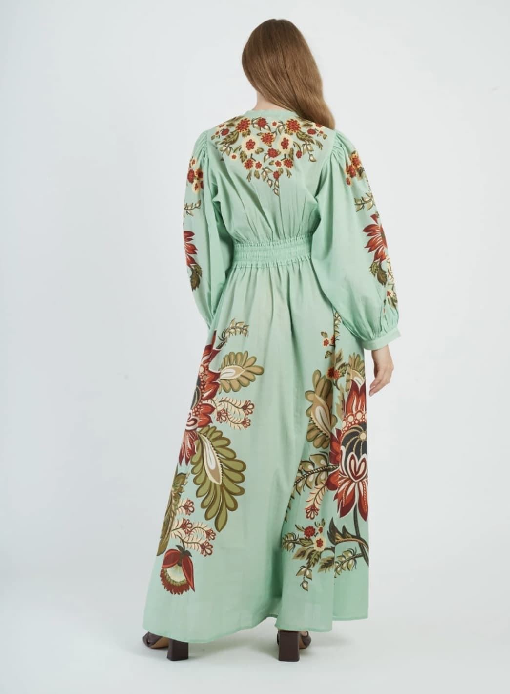 Vestido Derhy MAHAWA verde agua - Imagen 1