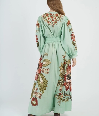 Vestido Derhy MAHAWA verde agua - Imagen 1