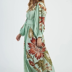 Vestido Derhy MAHAWA verde agua - Imagen 2