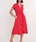 Vestido Derhy Pensee rojo coral - Imagen 1