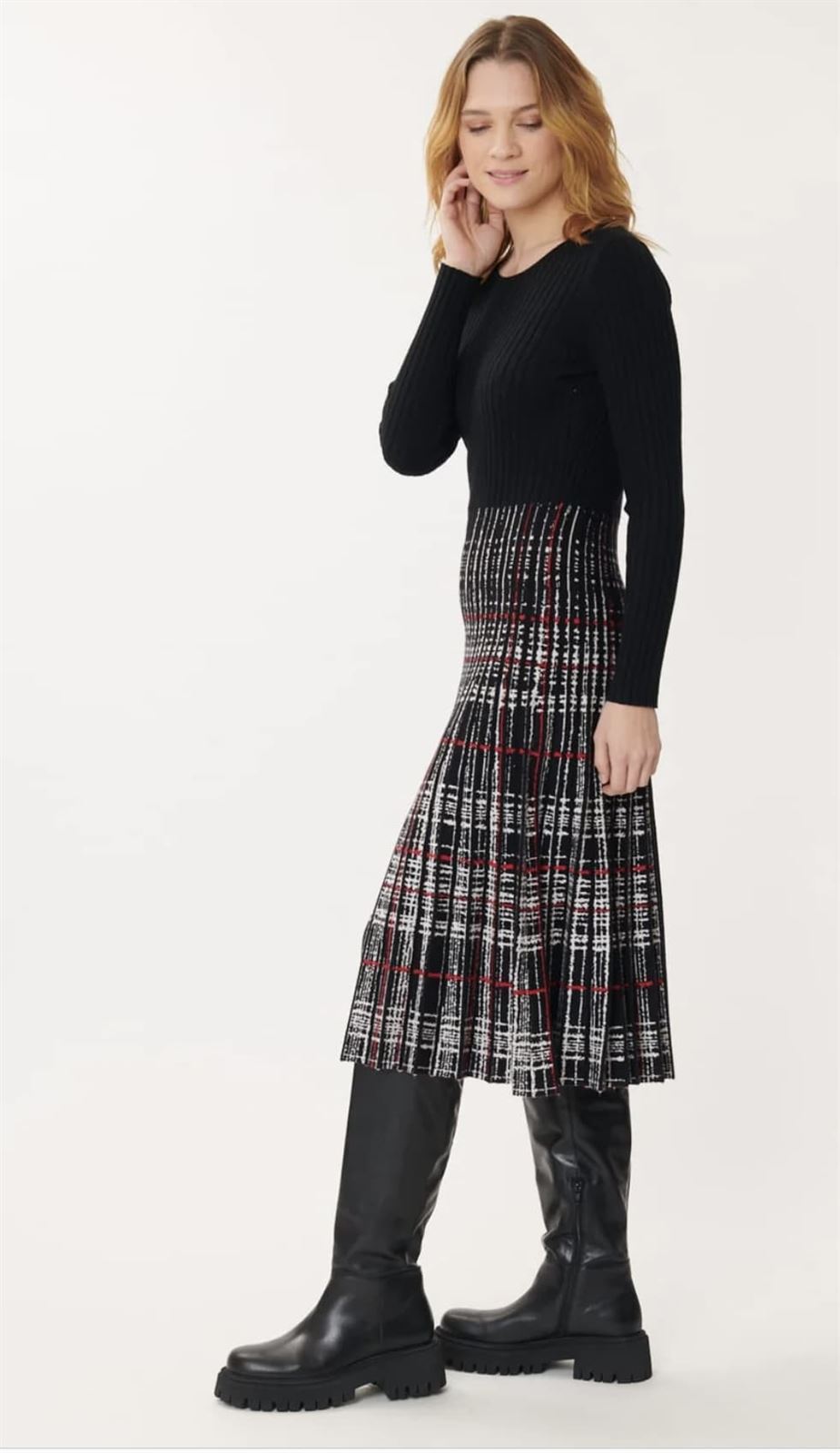 Vestido Derhy punto georgia - Imagen 2