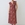 Vestido ese O ese GEORGETTE ALIA granate - Imagen 1