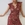 Vestido ese O ese GEORGETTE ALIA granate - Imagen 2
