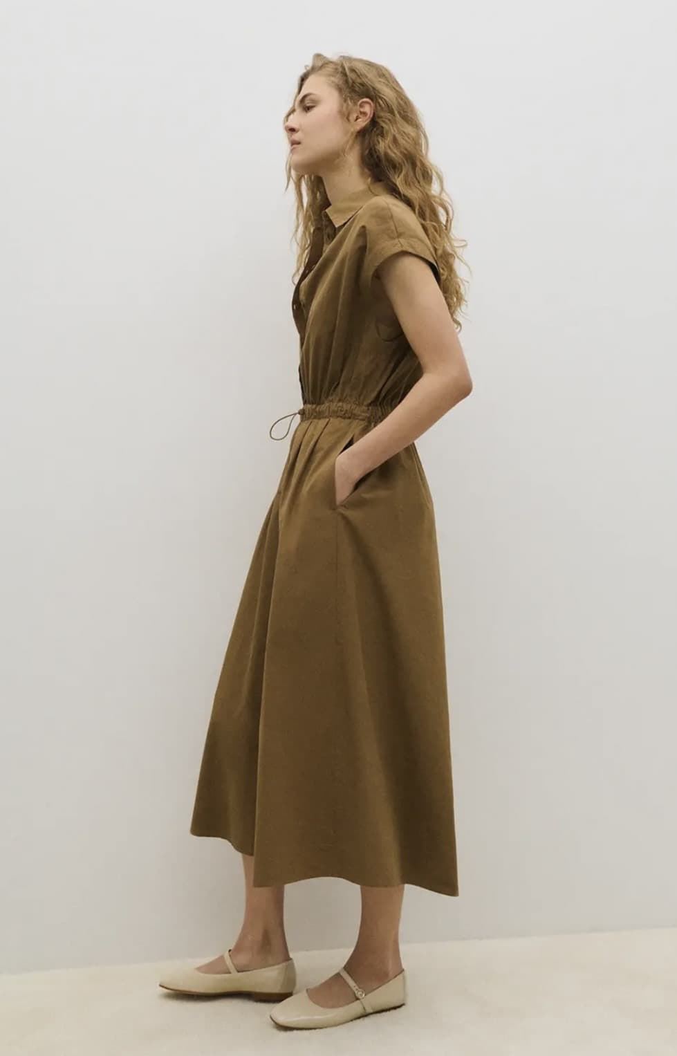 Vestido ese O ese Sport dark Olive - Imagen 1