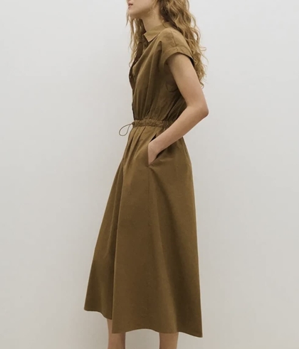 Vestido ese O ese Sport dark Olive - Imagen 1