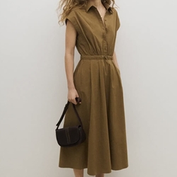 Vestido ese O ese Sport dark Olive - Imagen 2