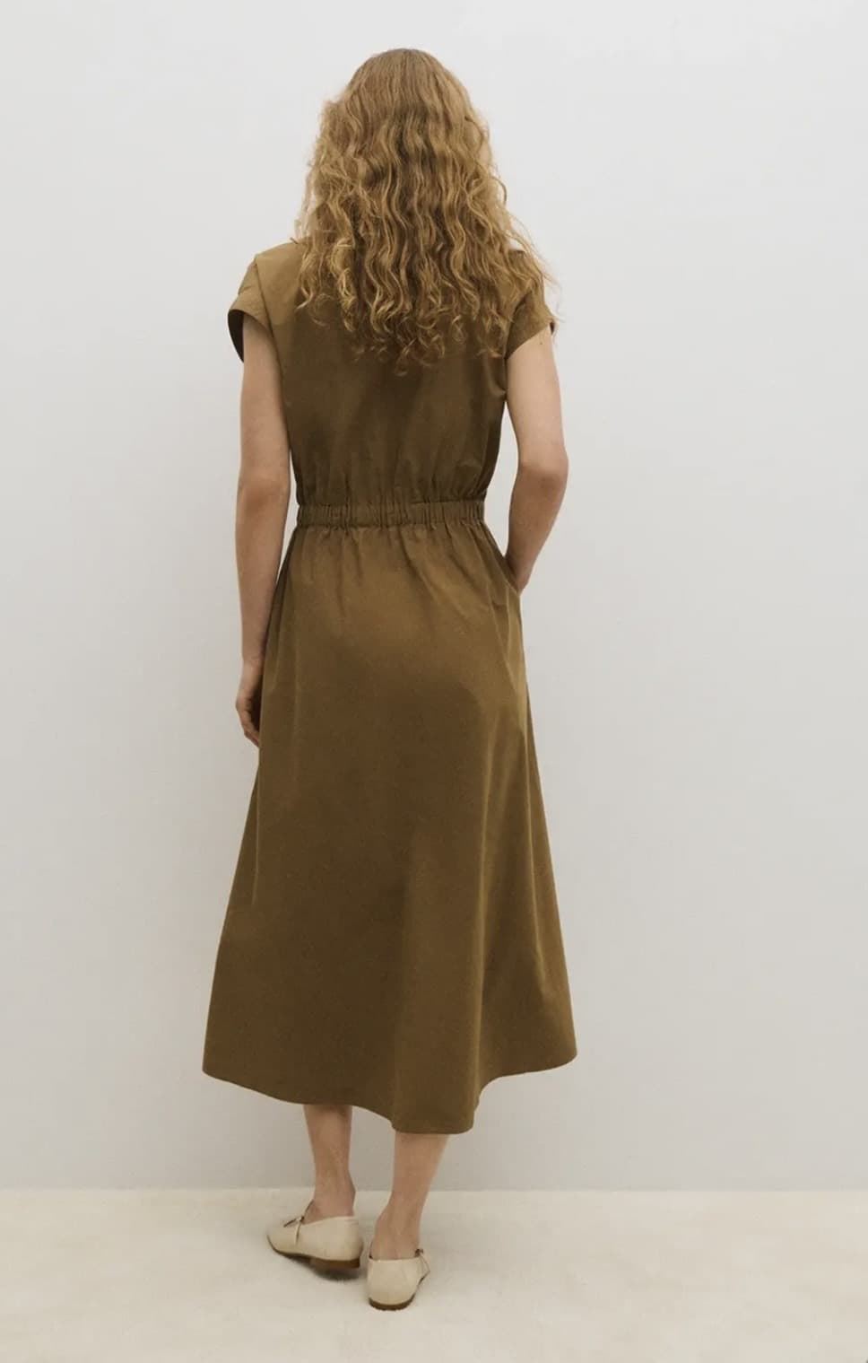 Vestido ese O ese Sport dark Olive - Imagen 4