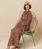 Vestido Indi & Cold 172 Halter bicolor marrones. - Imagen 1