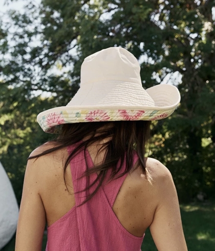 Vestido Indi & Cold CC335 Maxi CREPADO rosa lichi - Imagen 2