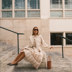 Vestido Indi & Cold KI130 HALTER ESTAMPADO crudo - Imagen 2