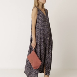 Vestido Indi & Cold  MI140 MULTIPOSICIÓN BLOCKPRINT navy marino - Imagen 2