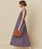 Vestido K1213 Indi & Cold vichy engomados azul teja - Imagen 2