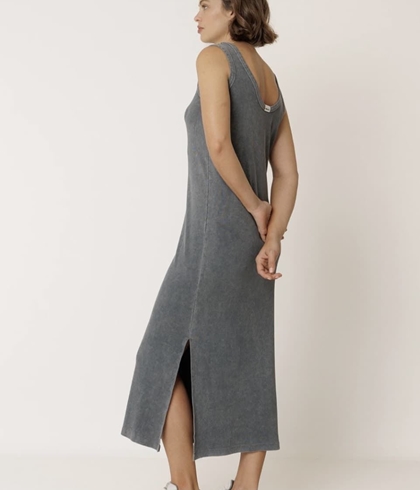 Vestido Maxi Indi & Cold NM412 camaleónica gris carbón - Imagen 2