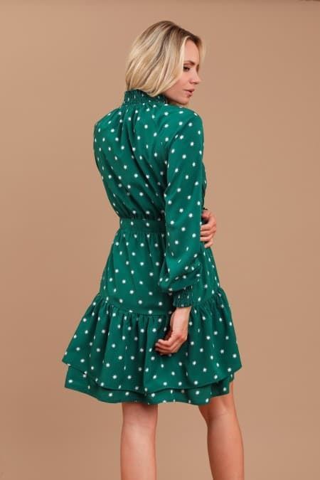 Vestido Minueto Jade estrellitas - Imagen 2