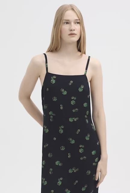 Vestido Nice Things Dice game dados azul - Imagen 1