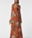 Vestido Oky bacilo largo teja - Imagen 1