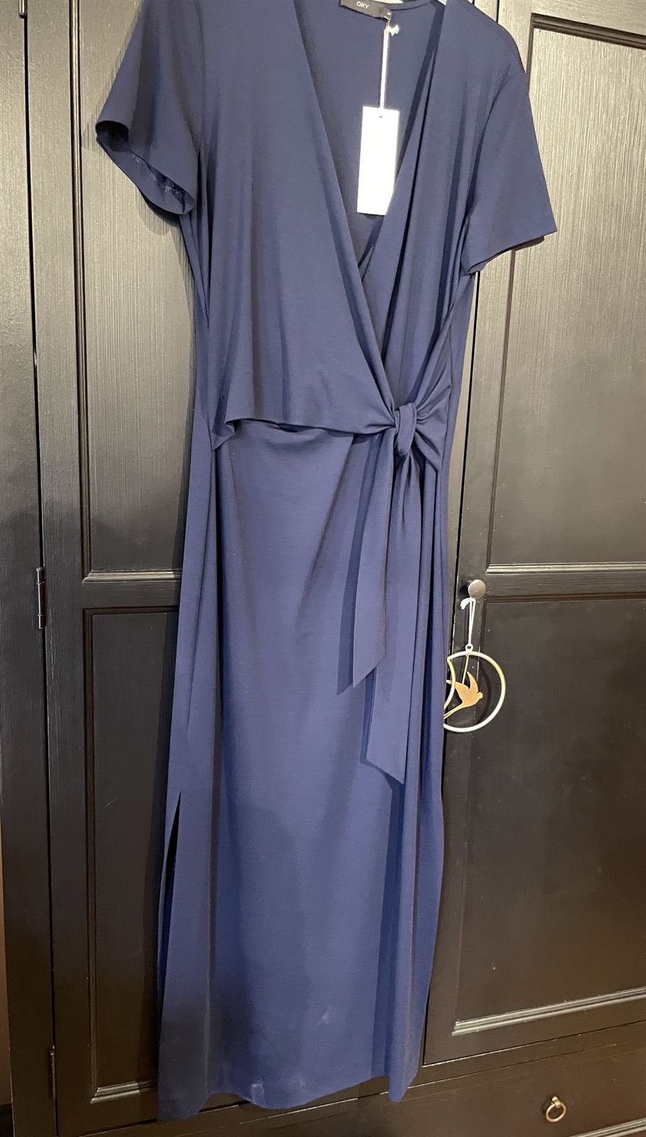 VESTIDO OKY SINAL PUNTO ESTAMPADO GRECA - Imagen 2