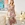 Vestido PANIER ROBE estamapdo pavo real - Imagen 2