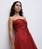 VESTIDO Yerse 42888 LARGO DRAPEADO TERRACOTA - Imagen 1