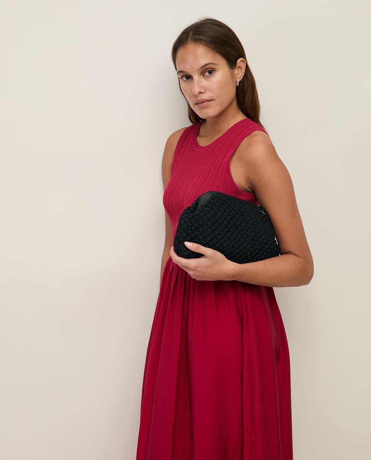 Vestido Yerse 44565 COMBINADO frambuesa - Imagen 1