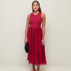 Vestido Yerse 44565 COMBINADO frambuesa - Imagen 2