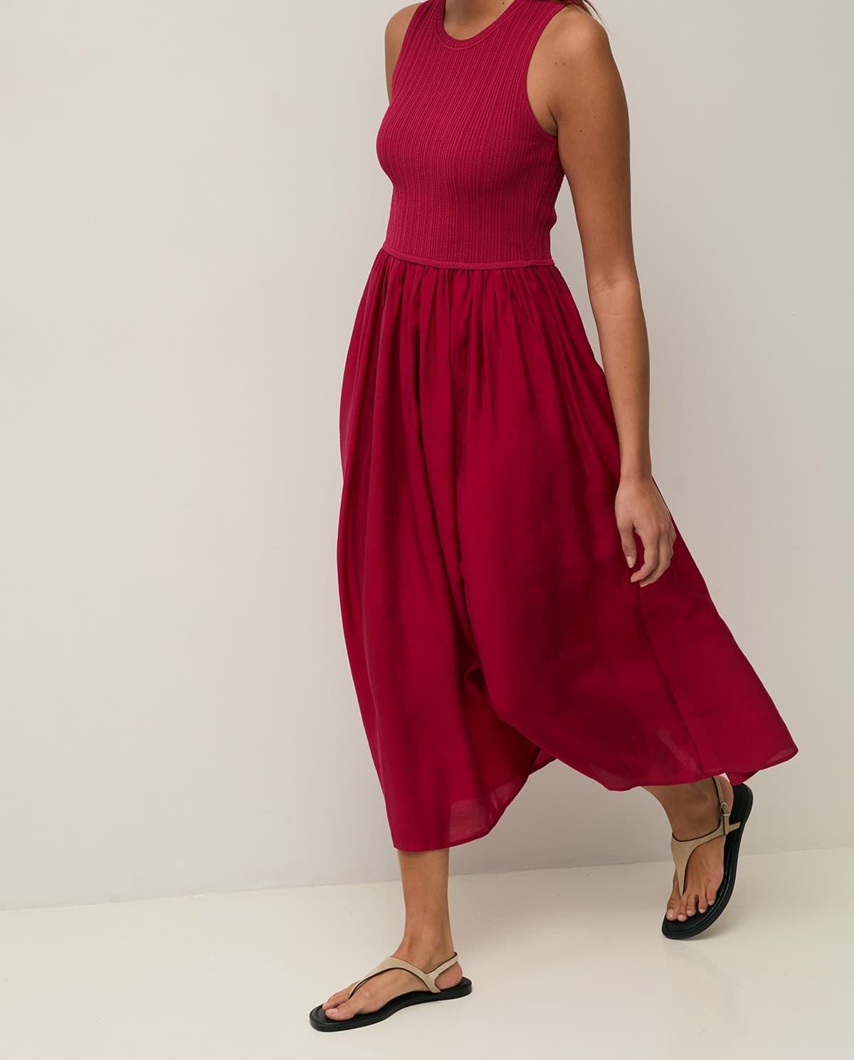 Vestido Yerse 44565 COMBINADO frambuesa - Imagen 6