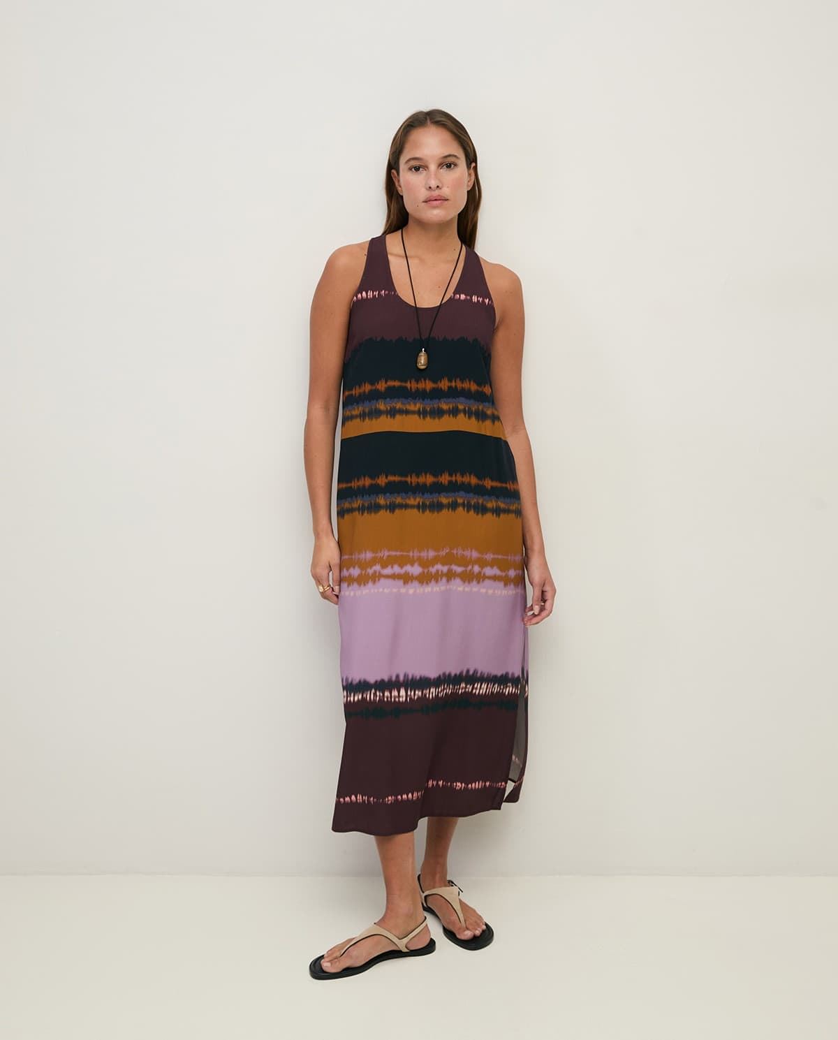 Vestido Yerse 44872 VESTIDO MIDI EFECTO TIE-DYE - Imagen 2