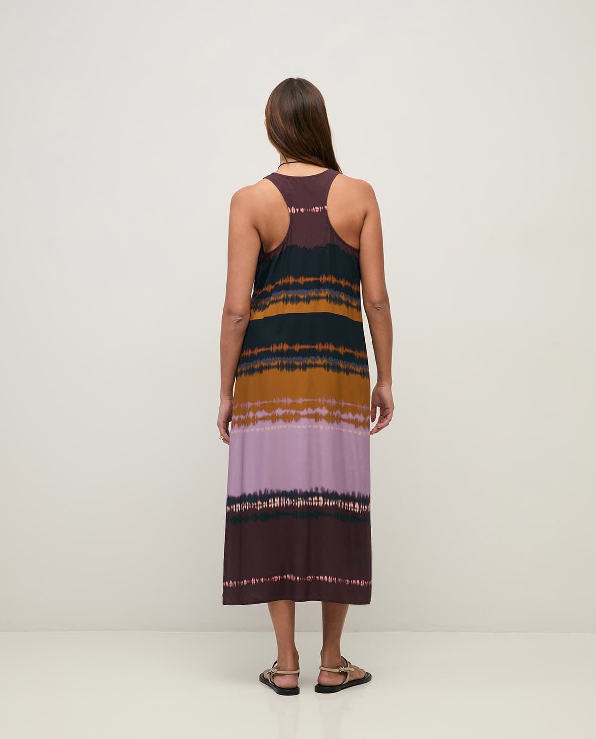Vestido Yerse 44872 VESTIDO MIDI EFECTO TIE-DYE - Imagen 3