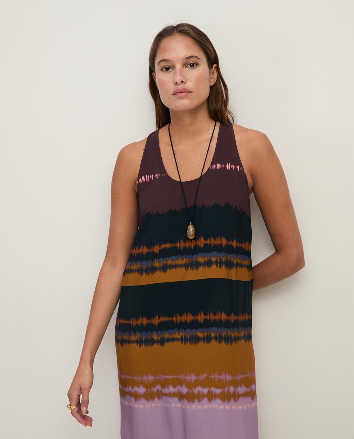 Vestido Yerse 44872 VESTIDO MIDI EFECTO TIE-DYE - Imagen 4