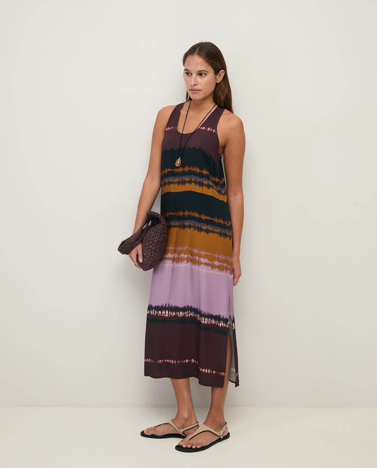 Vestido Yerse 44872 VESTIDO MIDI EFECTO TIE-DYE - Imagen 5