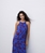 VESTIDO Yerse Ref. 42881 LARGO CUELLO HALTER AZUL - Imagen 1