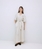 VESTIDOYerse Ref. 42819 LARGO CUADROS CRUDO - Imagen 2