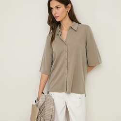 YERSE 44110 FLUIDA MANGA CORTA arena - Imagen 2