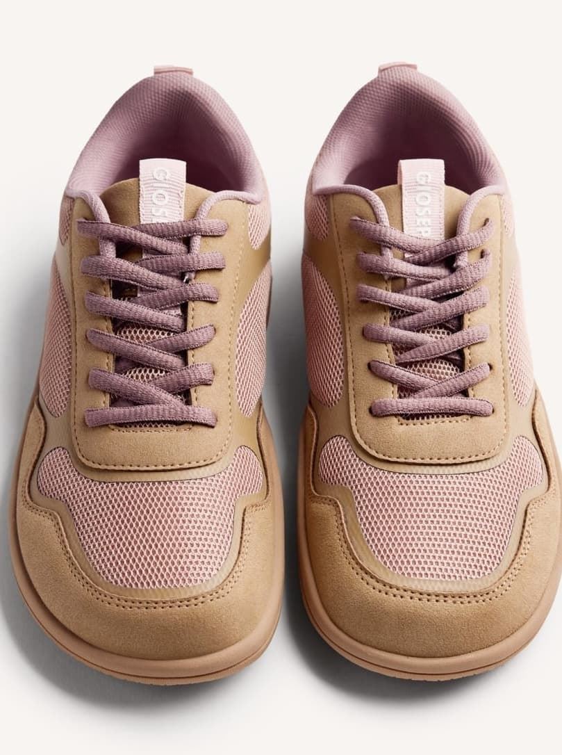 Zapatillas Gioseppo BAREFOOT REJILLA LEOTA rosas - Imagen 4